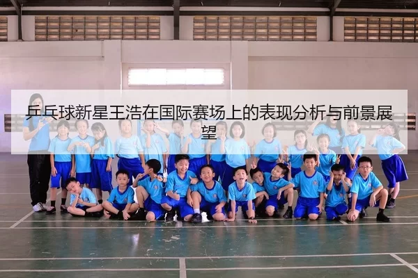 乒乓球新星王浩在国际赛场上的表现分析与前景展望